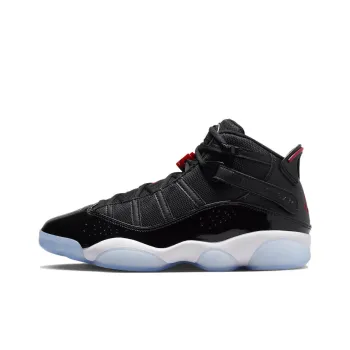JORDAN 6 Rings Black Gym Red