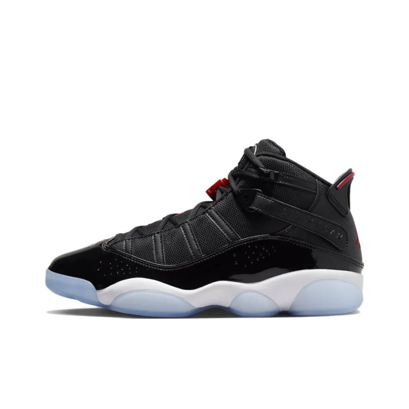 Jordan 6 Rings Black Gym Red-0