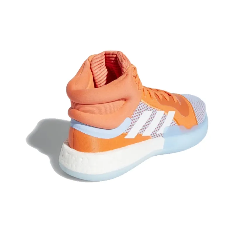 Adidas Marquee Boost Hi Res Coral Blue-2