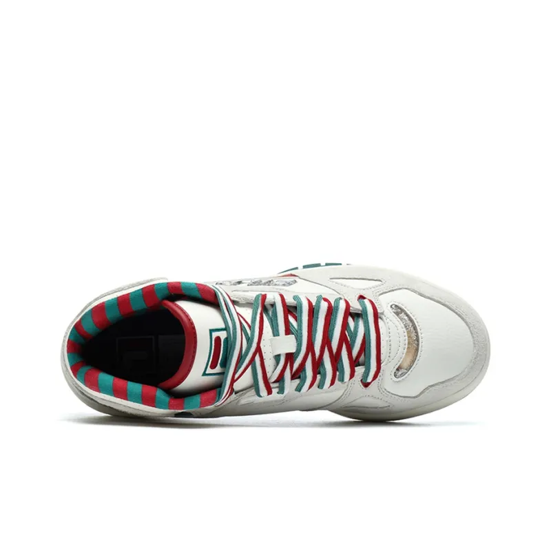 FILA FUSION X Teratach Vintage Basketball Shoes 'White'-4