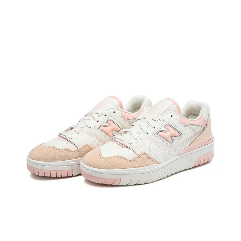 New Balance 550 White Pink Women's-2