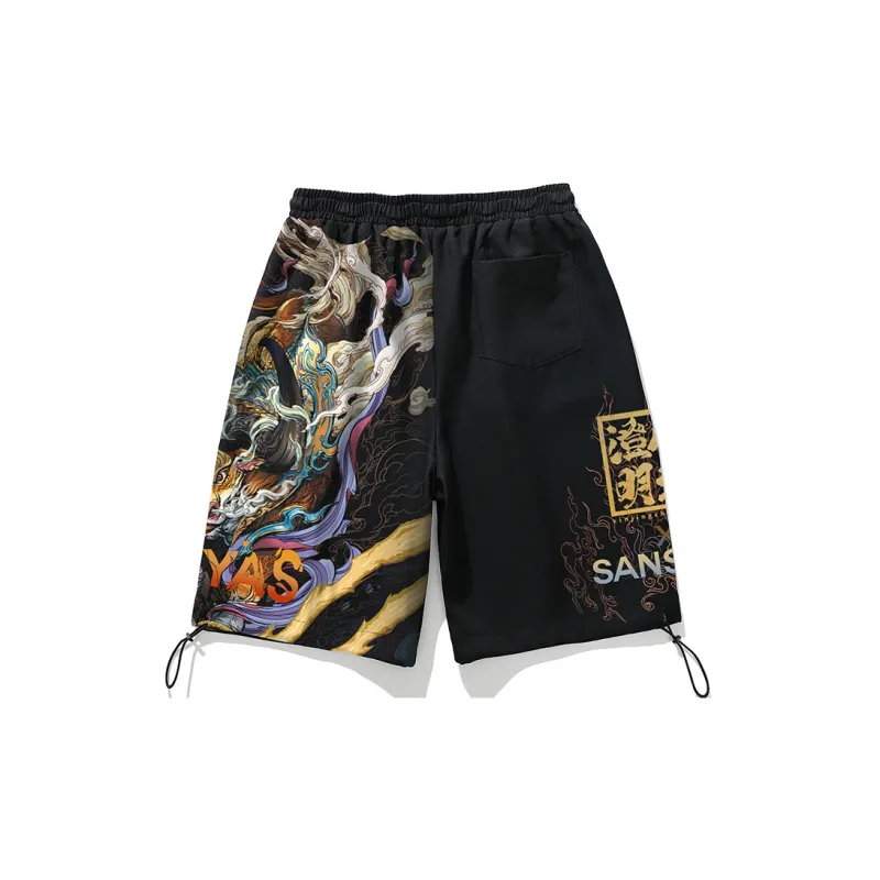 SANSYAS Casual Shorts Unisex-19