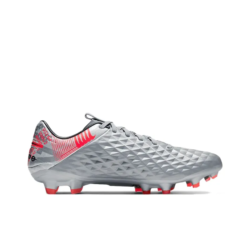 Nike Tiempo Legend 8 Pro Fg 'Metallic Grey Crimson'-1