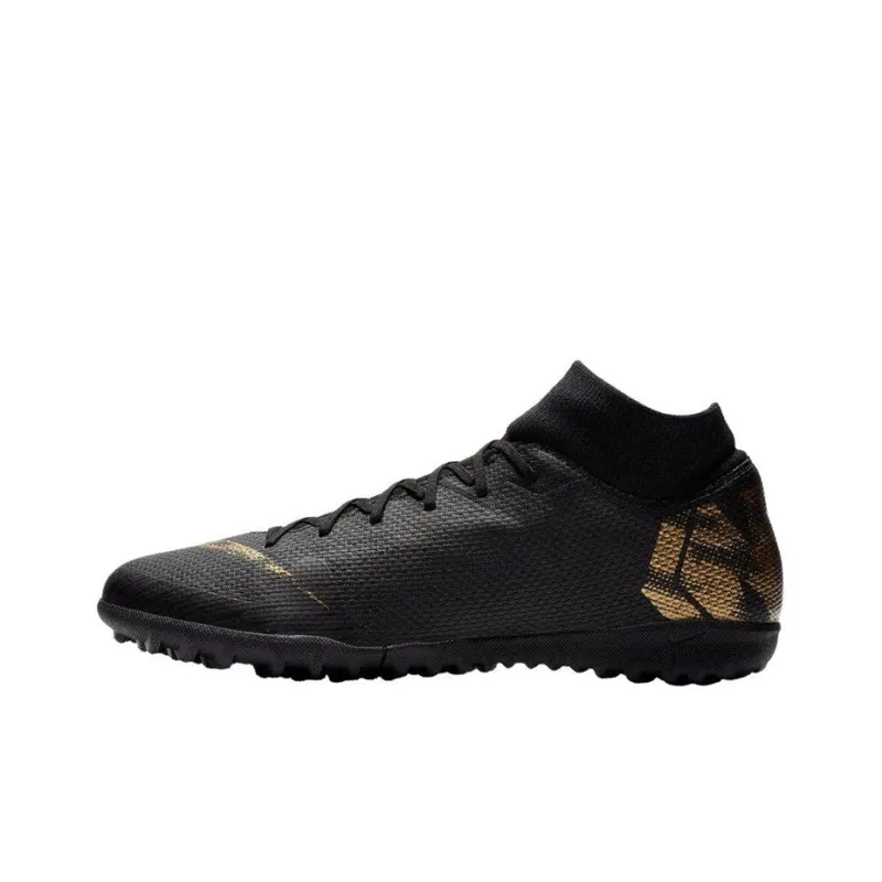 Nike Mercurial Superfly 6 Academy Tf ' Black Metallic Gold'-0