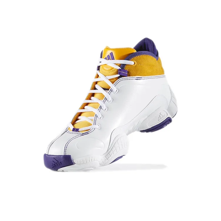 Adidas Crazy Iii 'White Gold Purple'-2