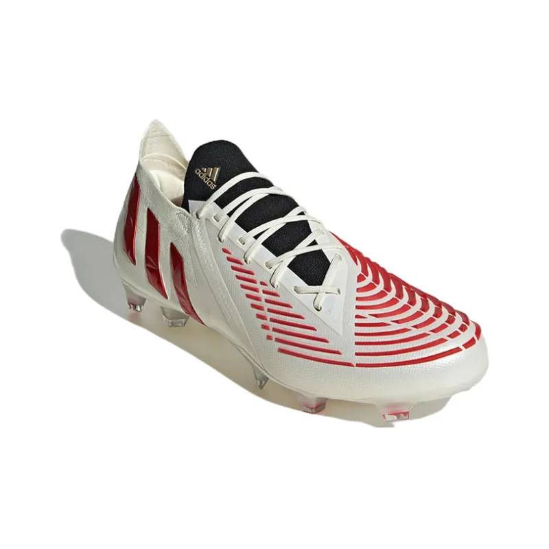 adidas Predator Edge1 L FG White Red-2