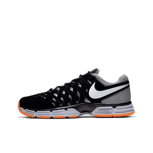 Nike Lunar Fingertrap TR Training Shoes Unisex Low-Top Black/Grey/Orange