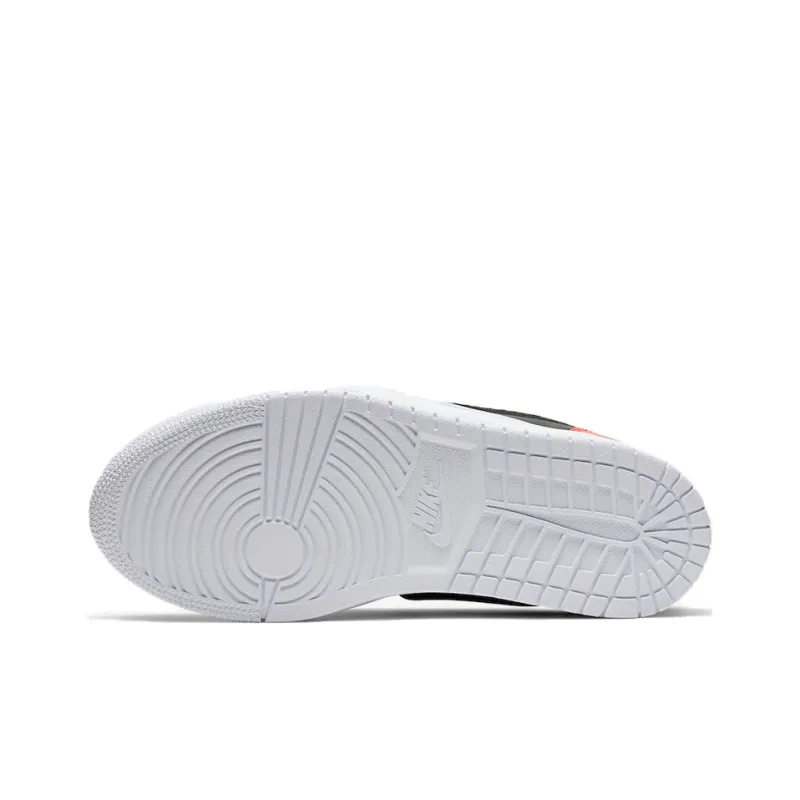 Jordan 1 Low Slip Black Hot Punch Women's-4