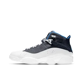 JORDAN 6 Rings Obsidian 'White Blue'