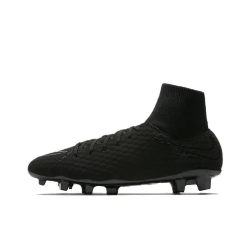 Nike HypervenomX Phantom 3 Soccer Shoes Men High-Top Black