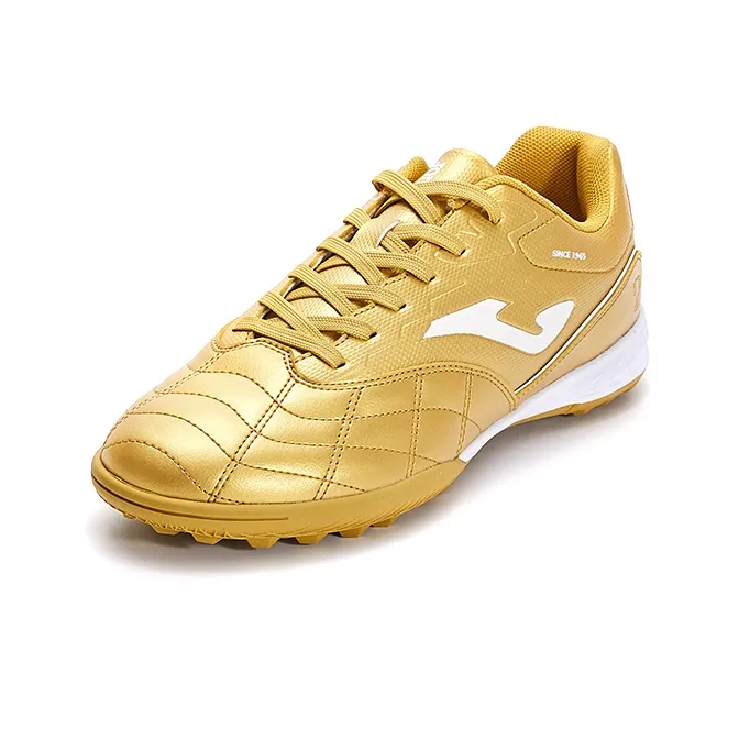 Joma TF Rubber Broken Studs Cushioning, Slip Resistant, Lightweight Soccer Shoes Men's Crimson Gold-2