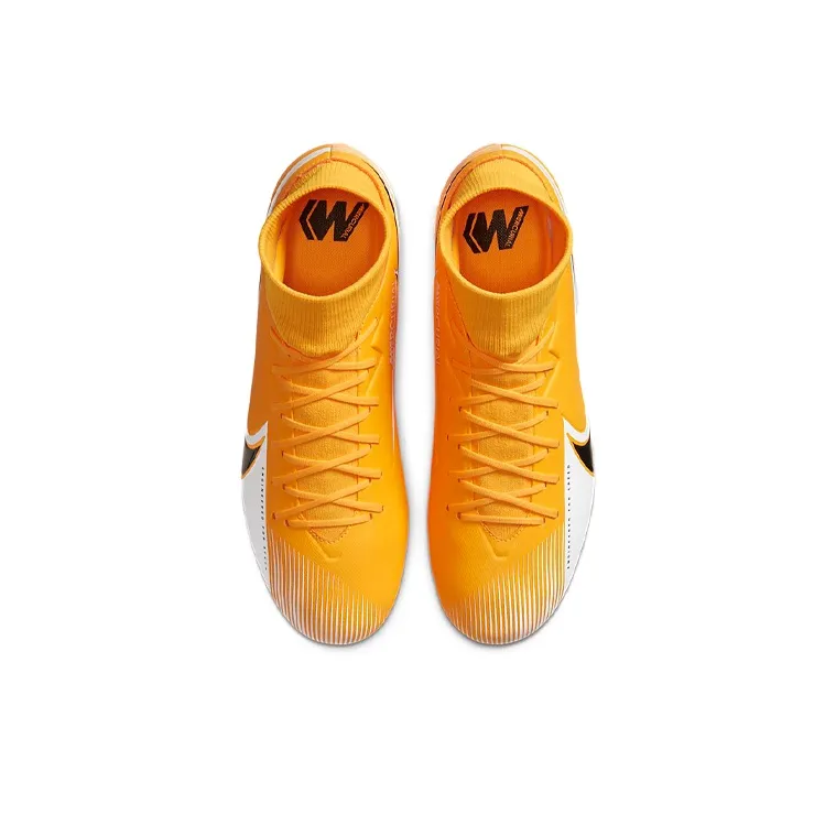 Nike Mercurial Superfly 7 Academy Ag Artificial Grass 'Black Yellow'-3
