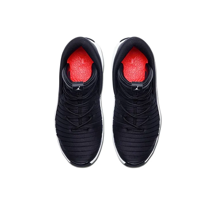 Jordan Flight Luxe Black White-3