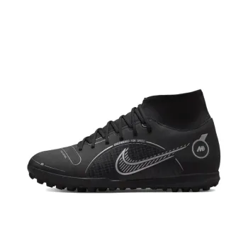 Nike Mercurial Superfly 8 Club TF 'Black Metallic Silver'