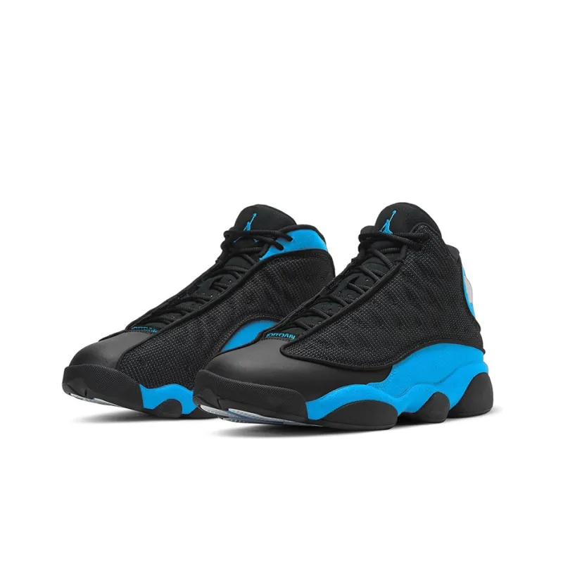 Jordan 13 Retro Black University Blue-2