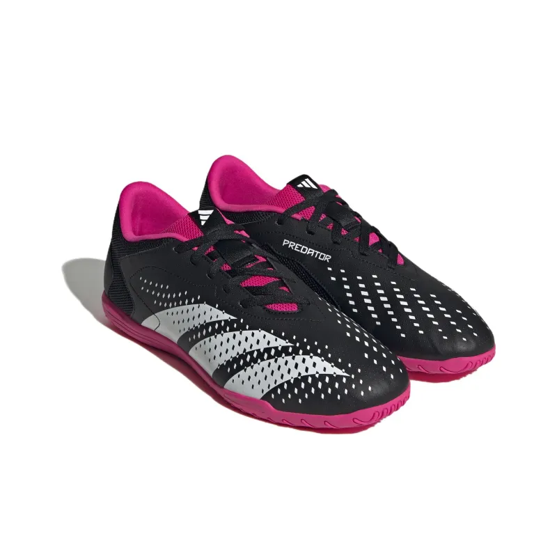 Adidas Predator Accuracy.4 Soccer Shoes Men Low Top Black/White-2