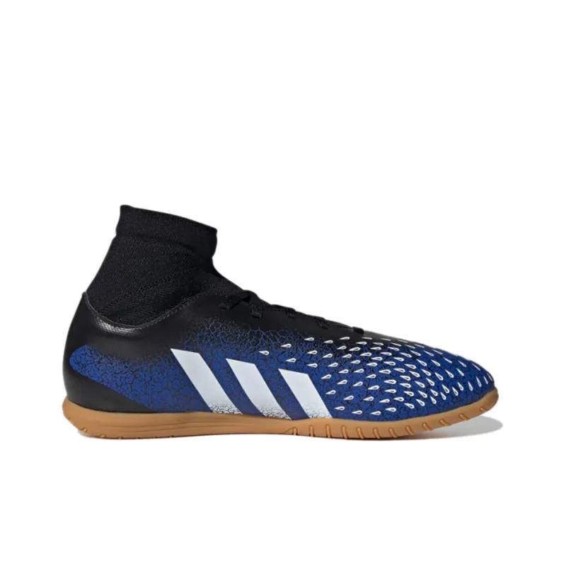 Adidas Predator Freak .4 Wear-Resistant Soccer Shoes Men's Blue Black White-1