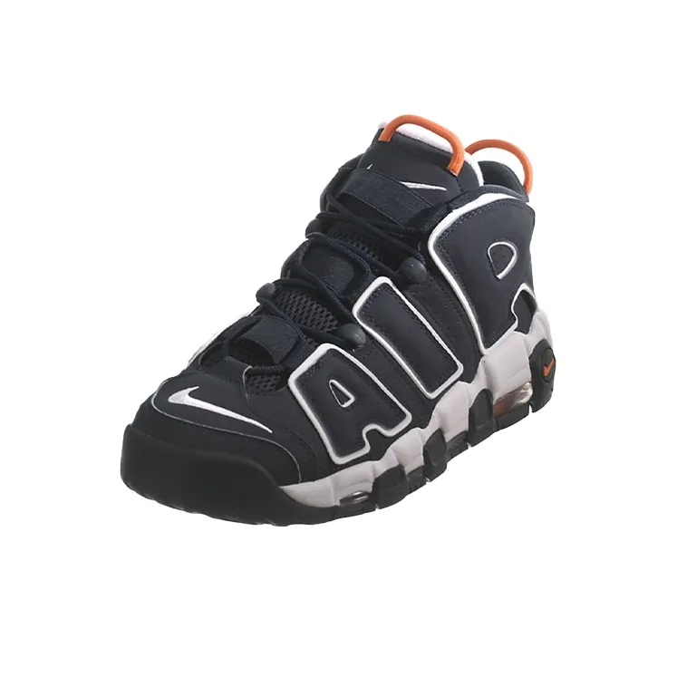 Nike Air More Uptempo Dark Obsidian White-2