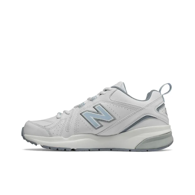 New Balance 608v5 White Light Blue Women's-0