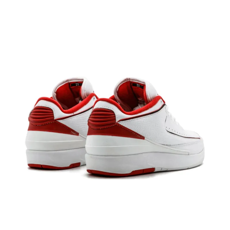 Jordan 2 Retro Low White Varsity Red-3
