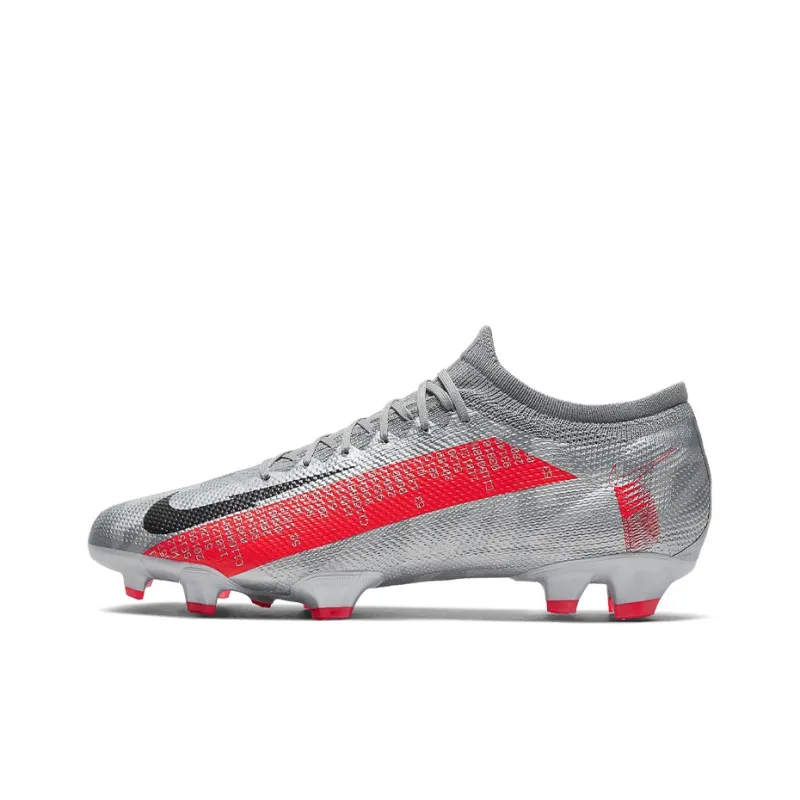 Nike Mercurial Vapor 13 Pro Fg 'Metallic Grey Crimson'-0