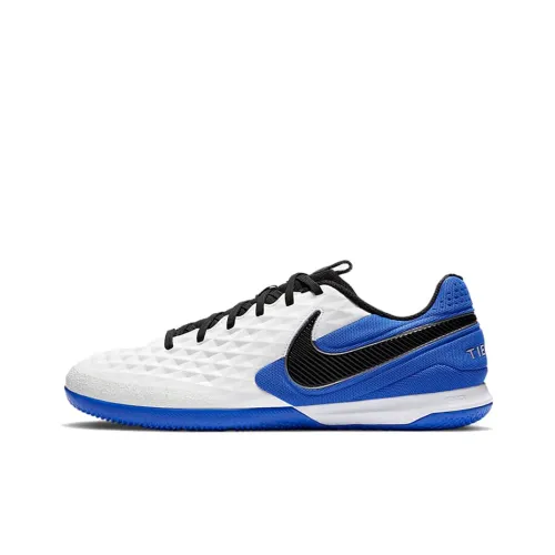 Nike Tiempo Legend 8 Soccer Shoes Unisex Low-Top Blue/White