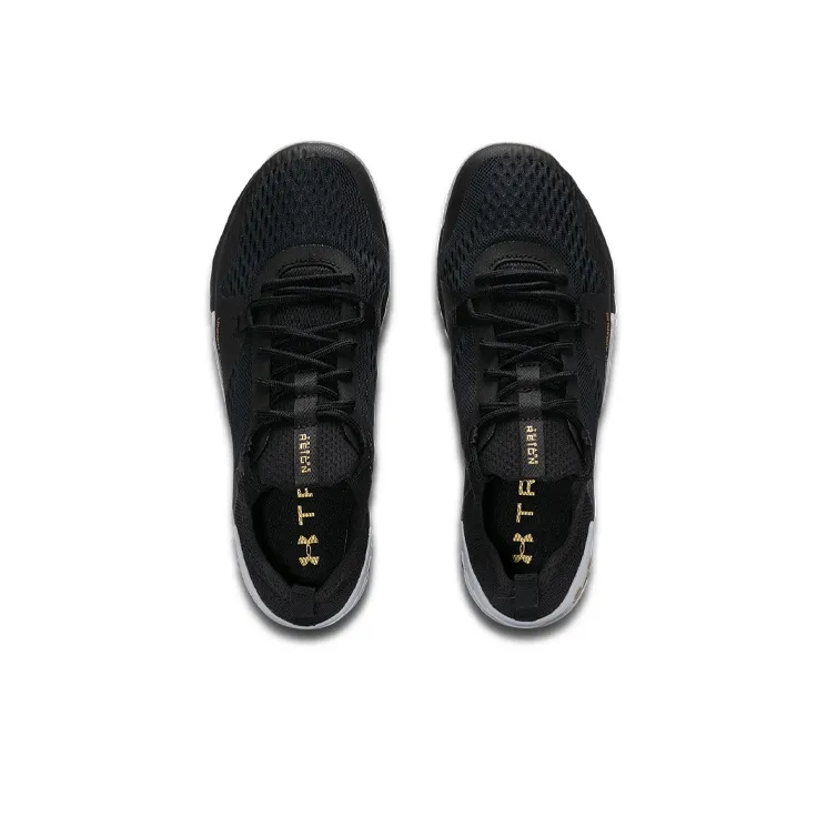 Under Armour Reign 2 TriBase 'Black Metallic Gold Luster' Women's-3