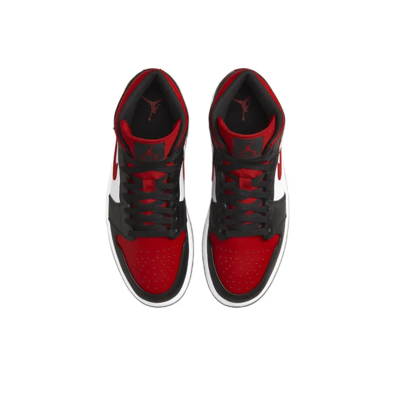 Air Jordan 1 Mid 'Bred Toe'-3