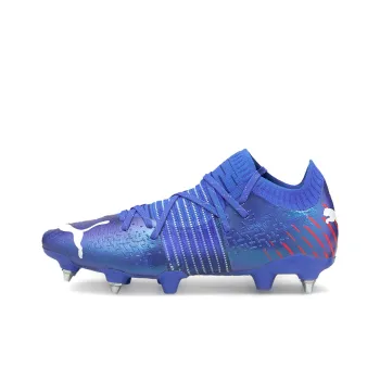 PUMA Future Z 1.2 SG Metal Long Studs Anti Slip Wear Resistant Soccer Shoes Men's Blue
