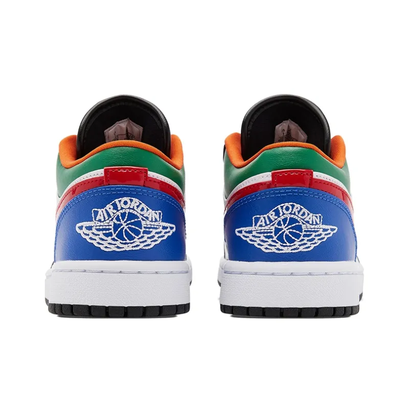 Jordan 1 Low Multi Color Black Toe Women's-4