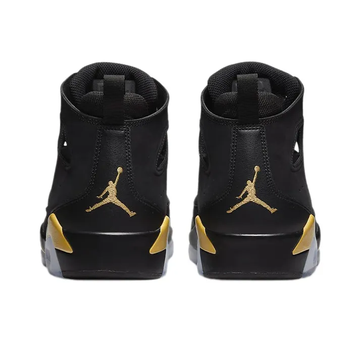 Jordan Flight Club 91 Black Metallic Gold 2021-4