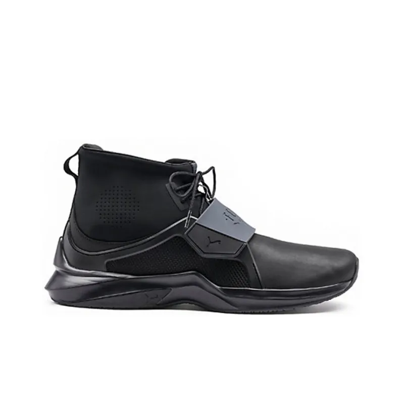 PUMA Leather Hi Rihanna Fenty Black Women's-1