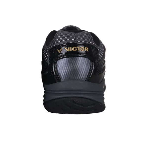 VICTOR Badminton Shoes Unisex Black Gold-2