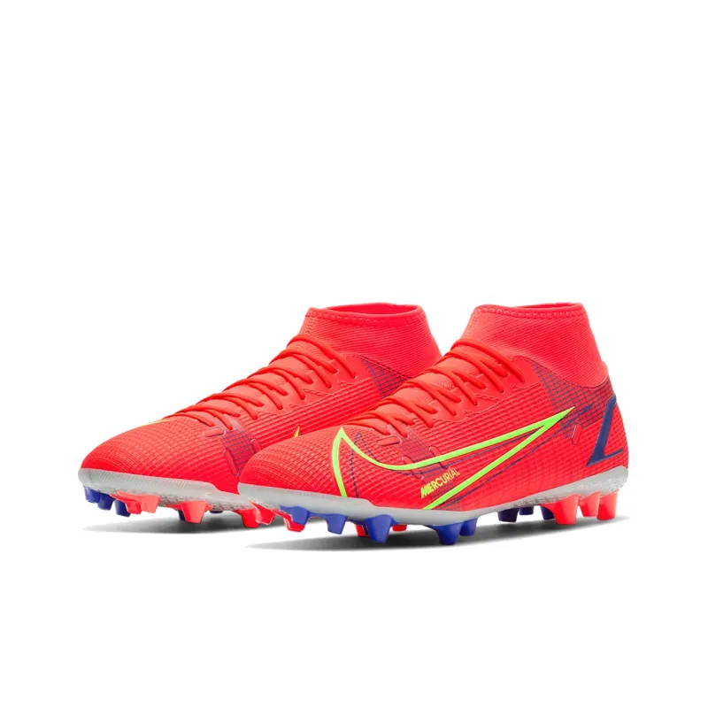Nike Superfly 8 Academy AG Artificial Grass 'Dark Red'-2