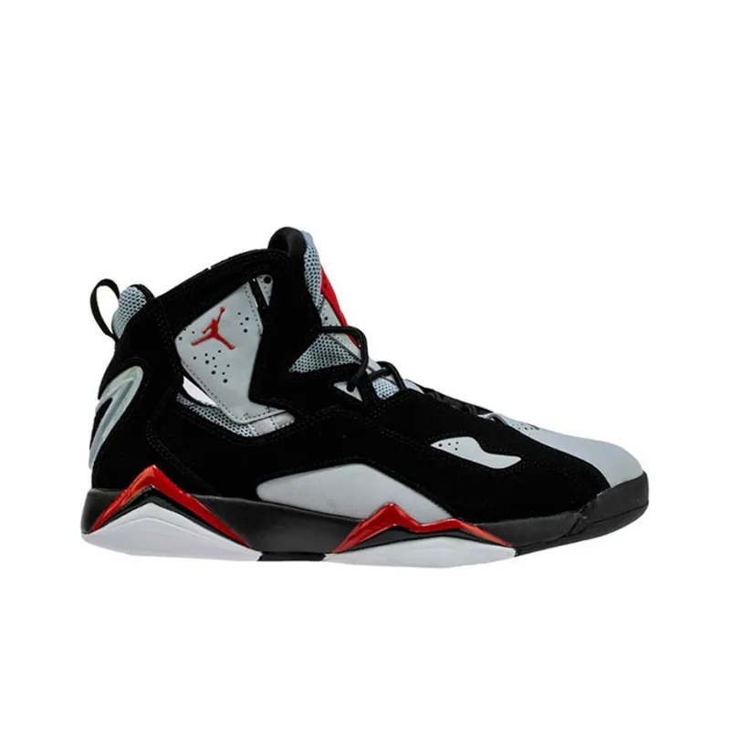 Jordan True Flight Black Varsity Red Wolf Grey-1