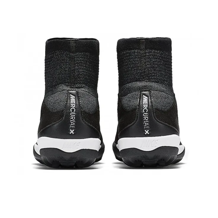 Nike Mercurialx Proximo 2 Soccer Shoes Men High-Top Black/White-4