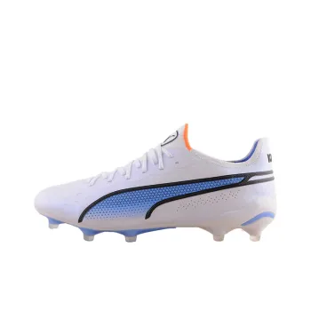 Puma King Ultimate FG AG 'White Blue Glimmer'