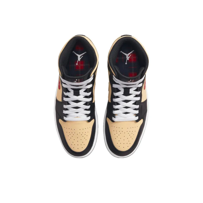 Air Jordan 1 Mid Se 'Tartan Swoosh'-3