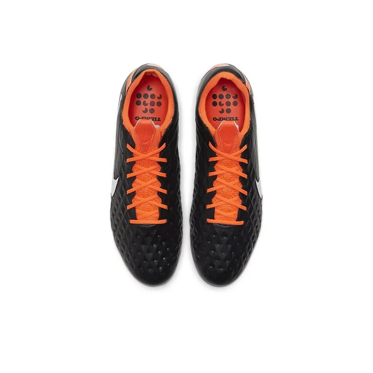 Nike Tiempo Legend 8 Elite Fg Black Total Orange-3