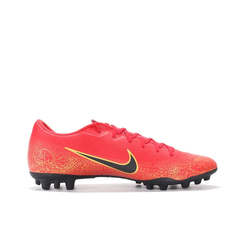 Nike Vapor 12 Academy CR7 AG R 'Red Gold Black'-1