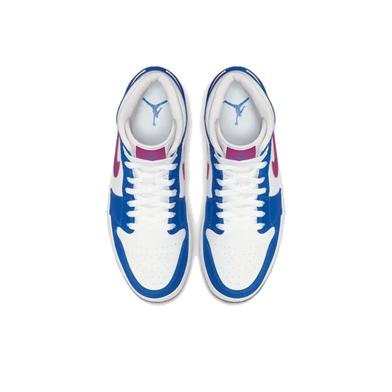 Jordan 1 Mid Hyper Royal Hyper Violet-3