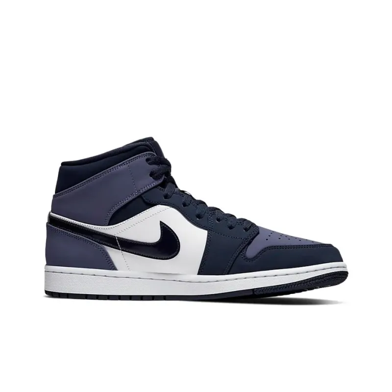 Jordan 1 Mid 'Obsidian Sanded Purple'-1
