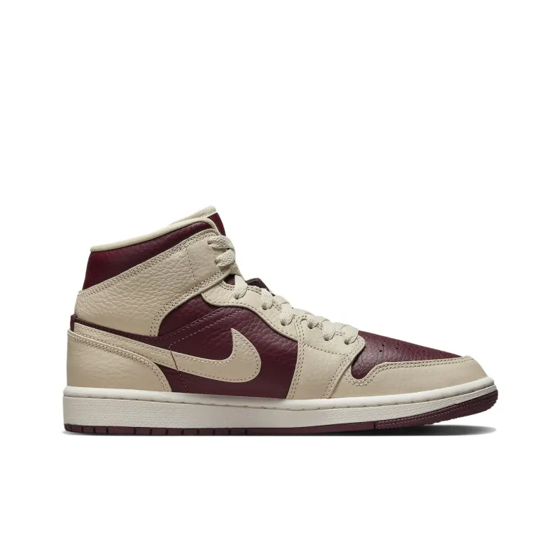 Air Jordan 1 Mid Se 'Split Beach Cherrywood' Women's-1