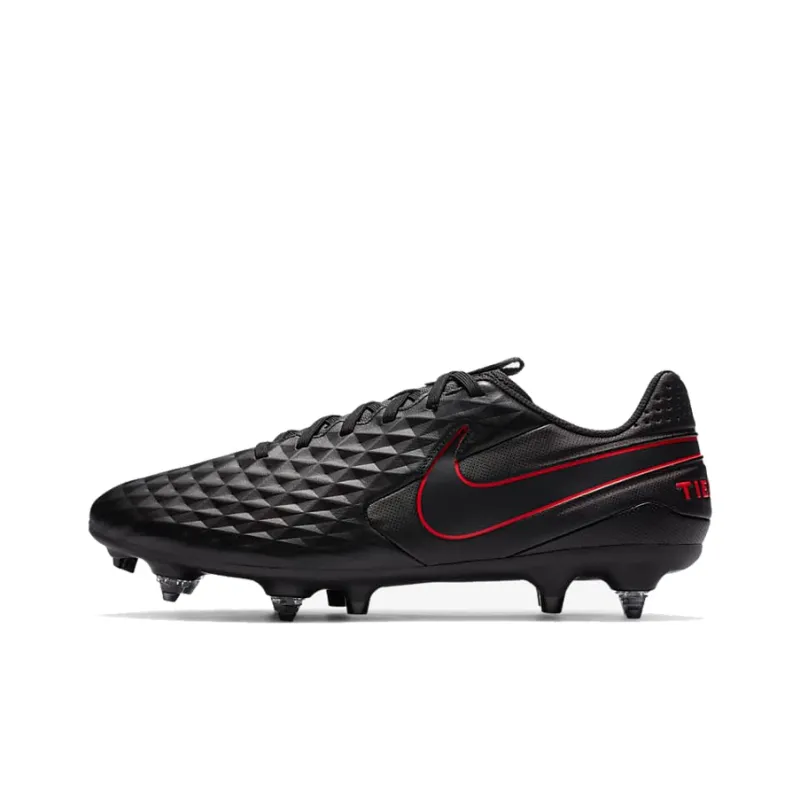 Nike Tiempo Legend 8 Academy SG PRO Anti Clog Traction 'Black Red'-0