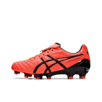Asics Lethal Testimonial 4 Durable Breathable Soccer Shoes Men's Red Black