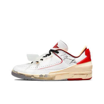 JORDAN 2 Retro Low Sp Off White White Red