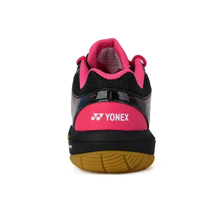 YONEX Badminton Shoes Women's Low Top Pink/Red/Black-4