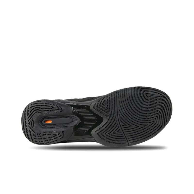 VICTOR Dark Energy Cushioned Slip Resistant Abrasion Resistant Breathable Low Top Badminton Shoes Unisex Black-4