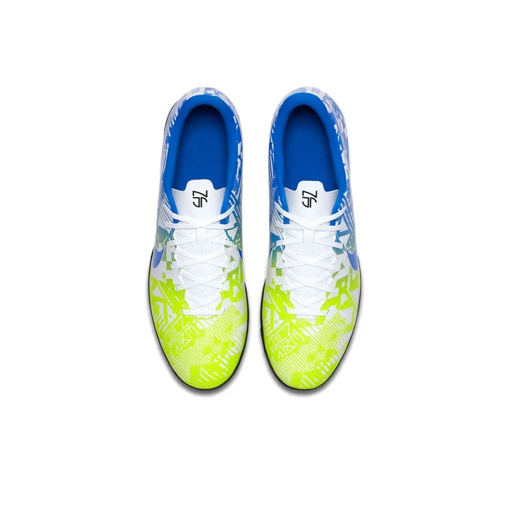 Nike Vapor 13 Club Njr Tf Turf White/Volt/Black/Racer Blue Yellow-3