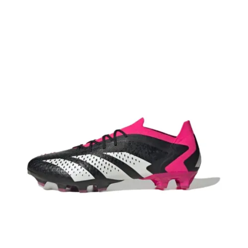 Adidas Predator Accuracy.1 Soccer Shoes Men Low-Top Black/Pink White